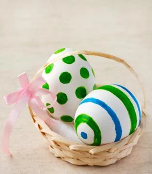 Easter eggs Stock Photos