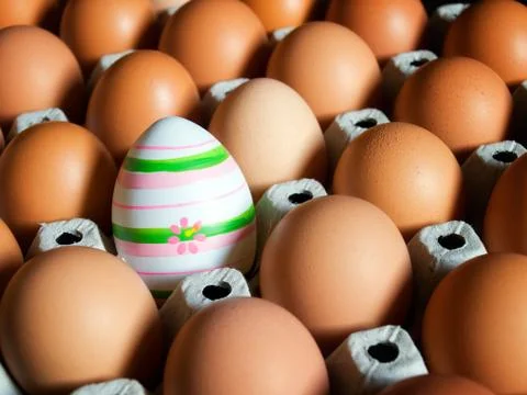 Easter eggs Stock Photos