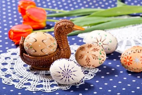 Easter eggs Foto stock