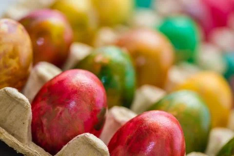 Easter eggs Stock Photos