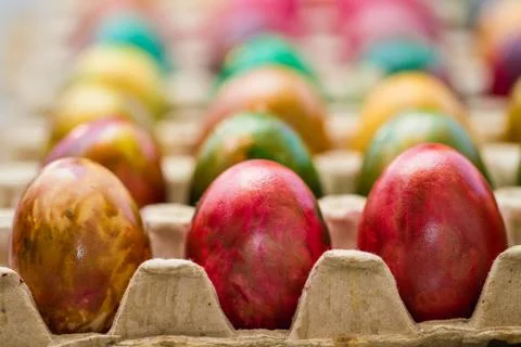 Easter eggs Stock-Fotos