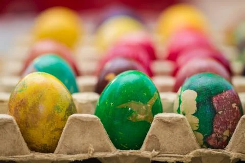 Easter eggs Stock-Fotos