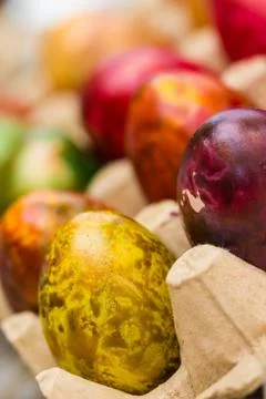 Easter eggs Stock Photos