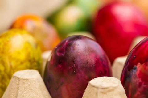 Easter eggs Stock Photos