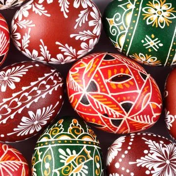 Easter eggs Stock Photos