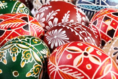 Easter eggs Stock Photos