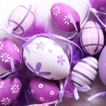 Easter eggs Stock Photos