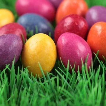 Easter eggs Stock Photos