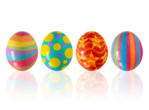 Easter eggs Stock Photos