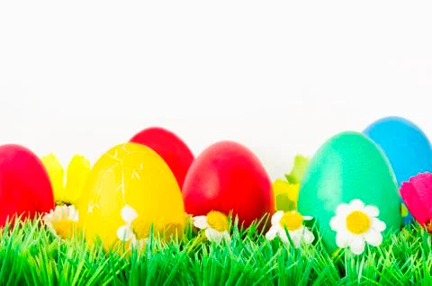 Easter eggs Stock Photos