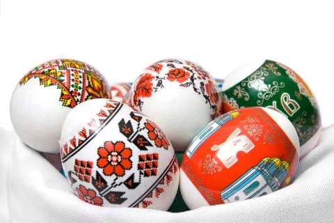 Easter eggs Stock-Fotos