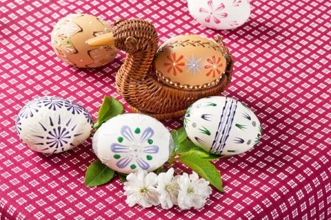 Easter eggs 스톡 사진