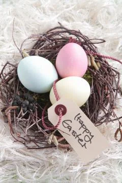 Easter eggs Stock Photos