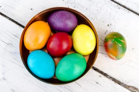 Easter eggs Stock Photos