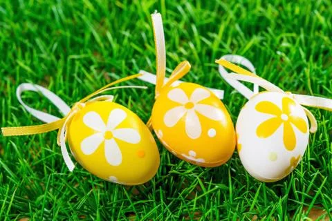 Easter eggs Stock Photos