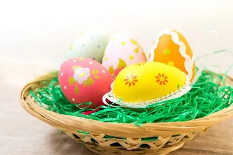 Easter eggs Foto stock