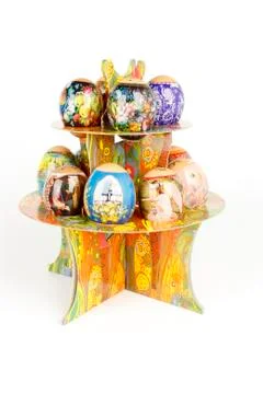 Easter eggs Stock Photos