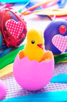 Easter eggs Stock Photos