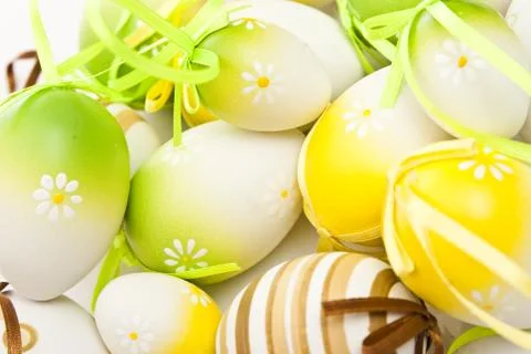 Easter eggs Stock Photos
