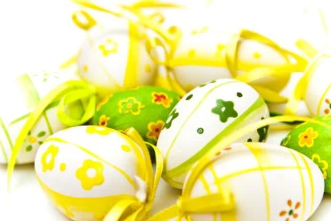 Easter eggs Stock Photos
