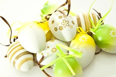 Easter eggs Stock Photos