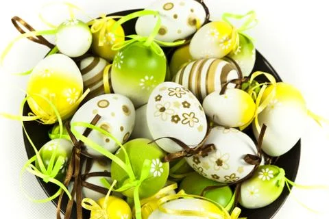 Easter eggs Stock Photos