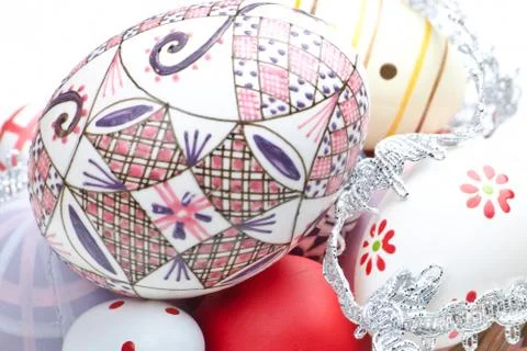 Easter eggs Stock Photos