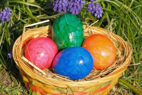 Easter eggs Foto stock