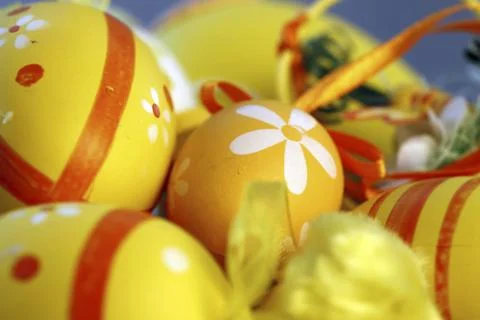 Easter eggs Stock Photos