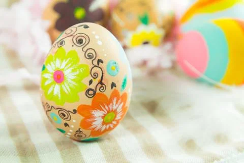 Easter eggs Stock Photos