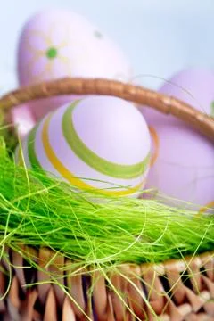 Easter eggs Foto stock