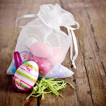 Easter eggs Stock Photos