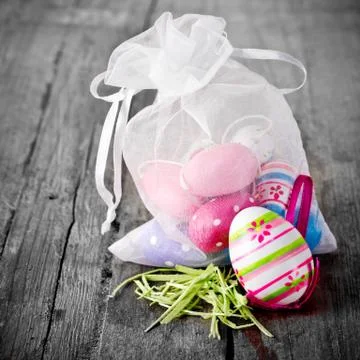 Easter eggs Stock Photos