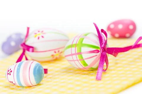 Easter eggs Stock Photos