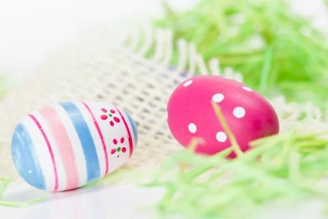 Easter eggs Stock Photos