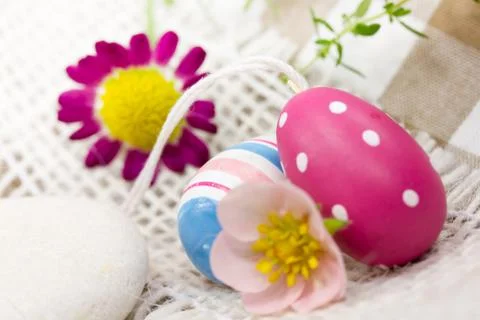 Easter eggs Stock Photos