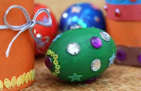 Easter eggs Stock-Fotos