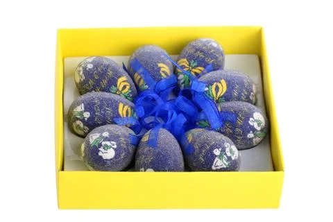 Easter eggs Stock Photos