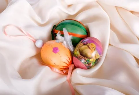 Easter eggs Stock Photos