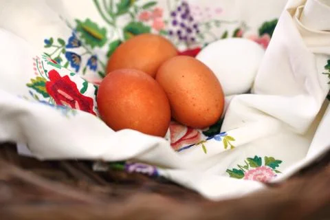 Easter eggs Stock Photos