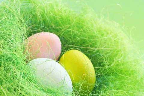 Easter eggs Stock Photos