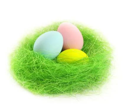 Easter eggs Stock Photos