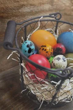 Easter eggs Stock Photos