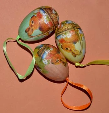 Easter eggs Stock Photos