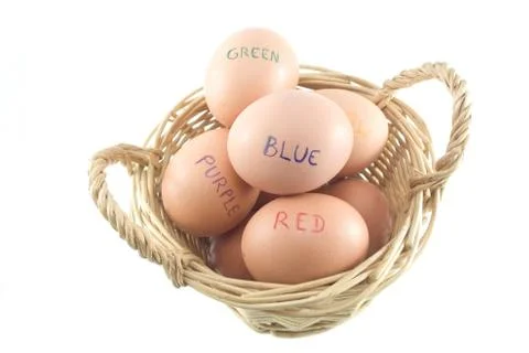Easter eggs Stock Photos