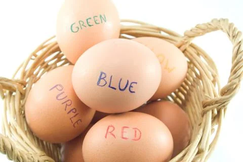 Easter eggs Stock Photos