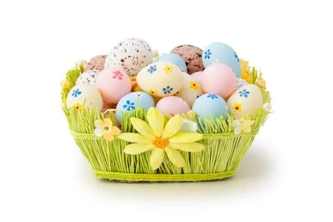 Easter eggs. Stock Photos