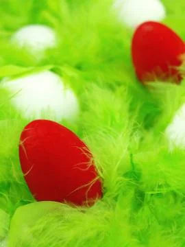 Easter eggs Stock Photos