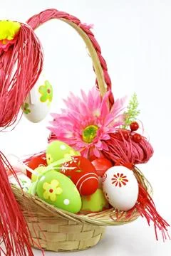 Easter eggs Stock Photos
