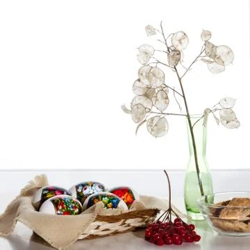 Easter eggs Stock Photos